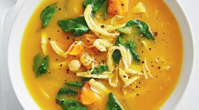 Sweet Potato Chicken Soup Sweet Potato Chicken Soup