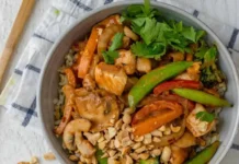 Thai Peanut Chicken Stir Fry Thai Peanut Chicken Stir Fry