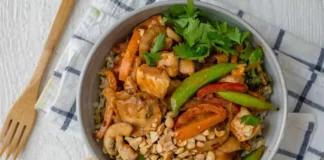 Thai Peanut Chicken Stir Fry Thai Peanut Chicken Stir Fry