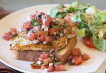 Chicken Bruschetta Chicken Bruschetta Toasts