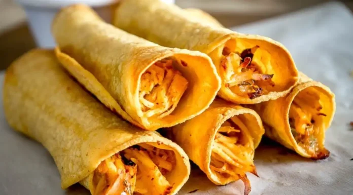 Chicken Flautas Chicken Flautas