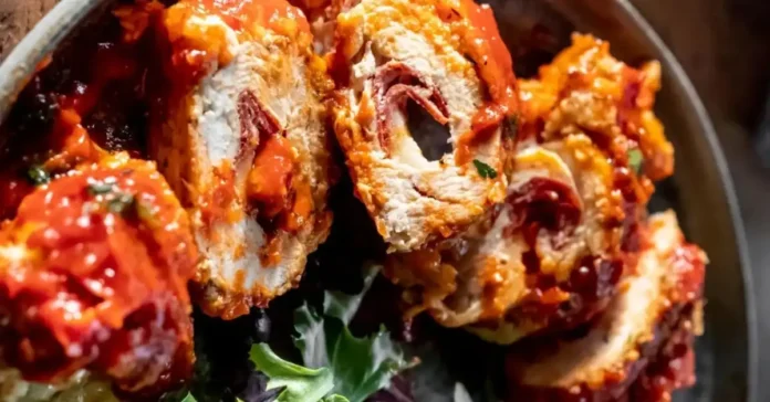 Chicken Pizza Rolls