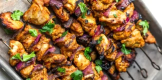 Chicken Tikka Kebab Chicken Tikka Skewers