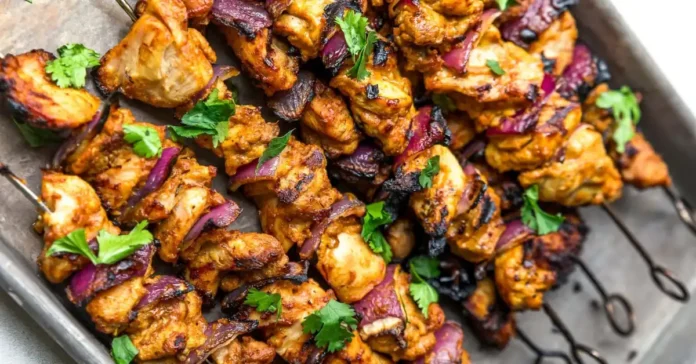 Chicken Tikka Skewers
