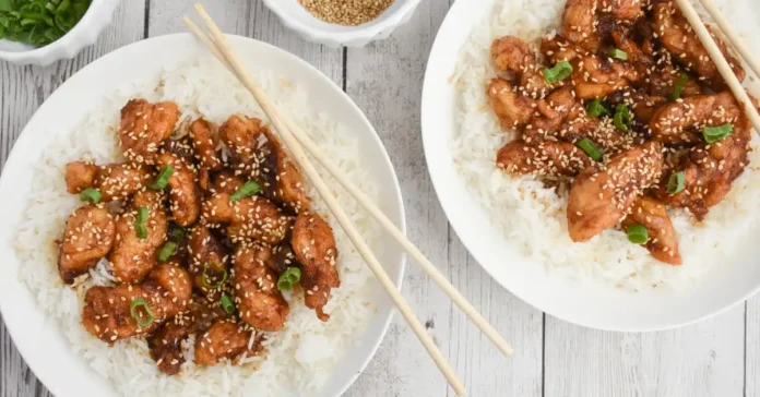 Ginger Sesame Chicken