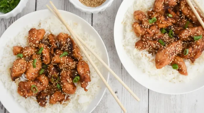 Ginger Sesame Chicken Ginger Sesame Chicken