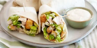 Chicken Caesar Wraps Chicken Caesar Wraps