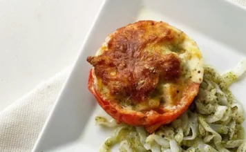 Chicken Pesto Stuffed Tomatoes Recipe with Cheese Chicken Pesto Stuffed Tomatoes