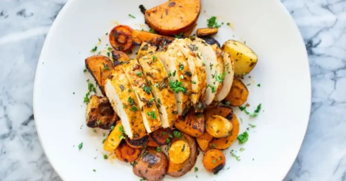 Chicken and Herb Roasted Veggies