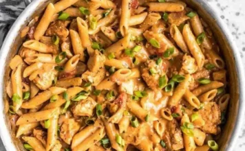 One Pot Creamy Cajun Chicken Pasta Recipe Easy Dinner Creamy Cajun Chicken Pasta