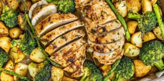 Sheet Pan Garlic Butter Chicken Meal Recipe Garlic Butter Sheet Pan Chicken