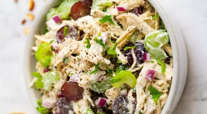 Greek Yogurt Chicken Salad Recipe for Easy Lunches Greek Yogurt Chicken Salad