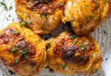 Ranch Baked Chicken Thighs Ranch Baked Chicken Thighs