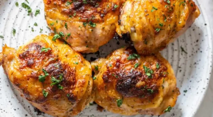 Ranch Baked Chicken Thighs Ranch Baked Chicken Thighs