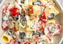 Chicken Ranch Pasta Salad Recipe for Easy Family Meals Ranch Chicken Pasta Salad