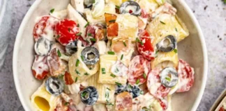 Chicken Ranch Pasta Salad Recipe for Easy Family Meals Ranch Chicken Pasta Salad