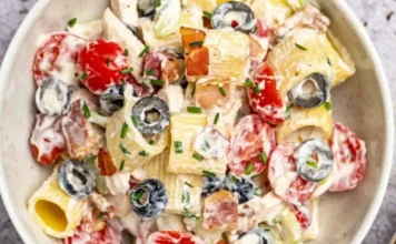 Chicken Ranch Pasta Salad Recipe for Easy Family Meals Ranch Chicken Pasta Salad