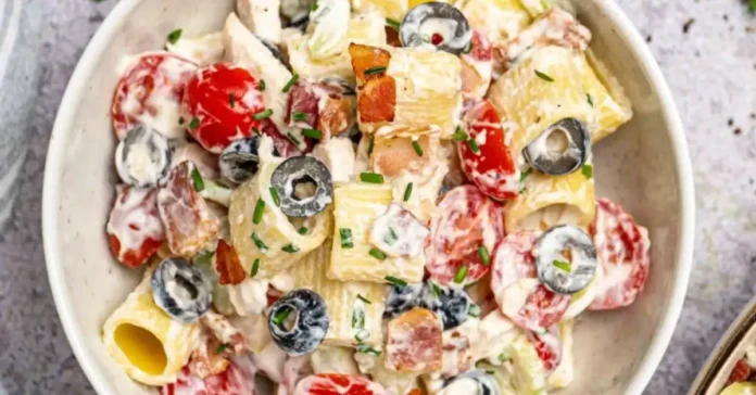 Ranch Chicken Pasta Salad