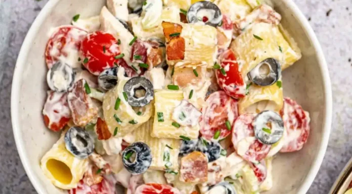 Chicken Ranch Pasta Salad Recipe for Easy Family Meals Ranch Chicken Pasta Salad