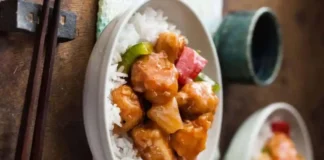 Baked Sweet and Sour Chicken Recipe Easy Homemade Dinner Sweet and Sour Chicken