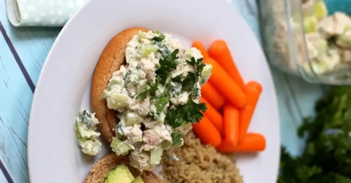 Cucumber Dill Greek Yogurt Rotisserie Chicken Salad