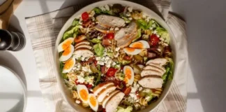 Chicken Caesar Cobb Pasta Salad Recipe Chicken Caesar Cobb Pasta Salad Recipe