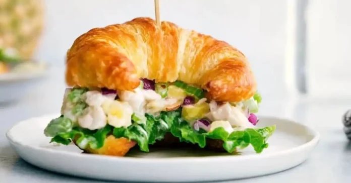 Tropical Pineapple Chicken Salad